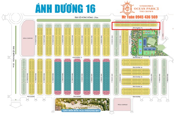 LIỀN KỀ ĐÔNG NAM / ÁNH DƯƠNG 16-22 (XẺ KHE NHƯ SONG LẬP)